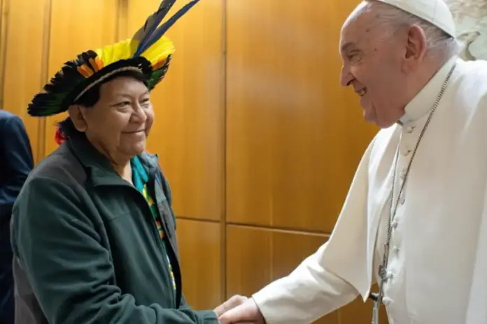 lider-yanomami-pede-apoio-do-papa-francisco-para-combater-o-garimpo-ilegal lider-yanomami-pede-apoio-do-papa-francisco-para-combater-o-garimpo-ilegal