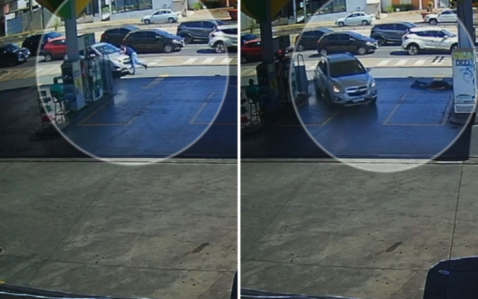 video:-advogado-atropela-tres-vezes-homem-em-posto-de-combustivel,-diz-policia