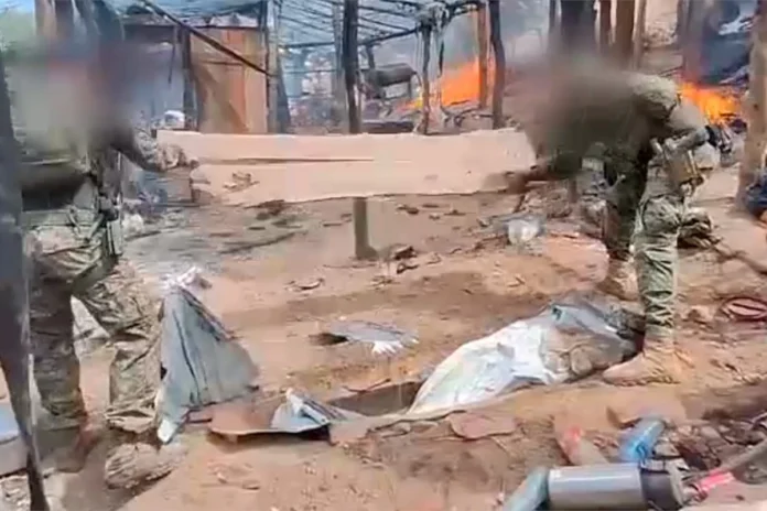 ibama-e-pf-destroem-bunkers-do-garimpo-ilegal-na-ti-sarare