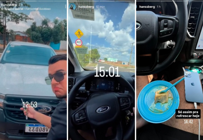 filho-de-servidora-publica-ostenta-com-caminhonete-do-governo-e-dirige-em-alta-velocidade;-video