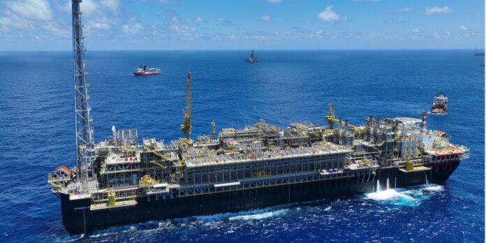 petrobras-inicia-operacao na plataforma-p-78-no campo-de-buzios