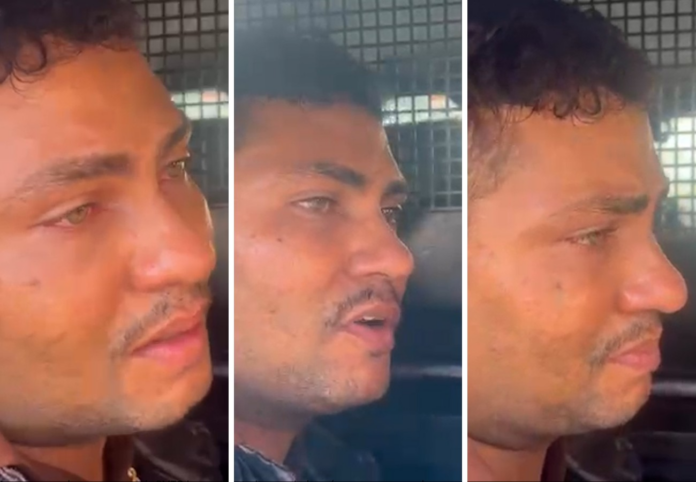 ‘ta-de-parabens-a-policia’,-diz-suspeito-de-homicidio-preso-apos-fugir-cerca-de-500-km