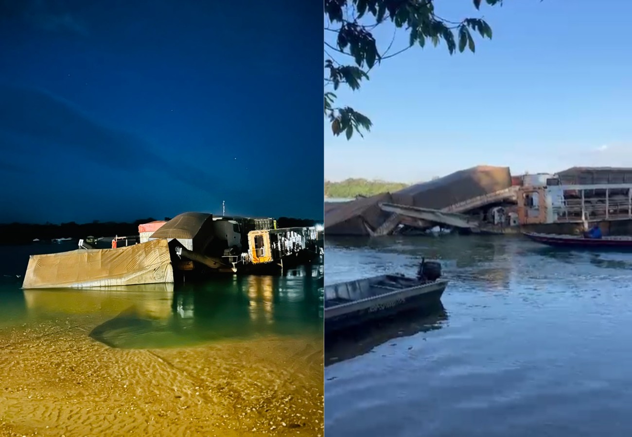 caminhao-fica-pendurado-apos-descer-rampa-de-balsa-no-rio-tocantins;-video caminhao-fica-pendurado-apos-descer-rampa-de-balsa-no-rio-tocantins;-video