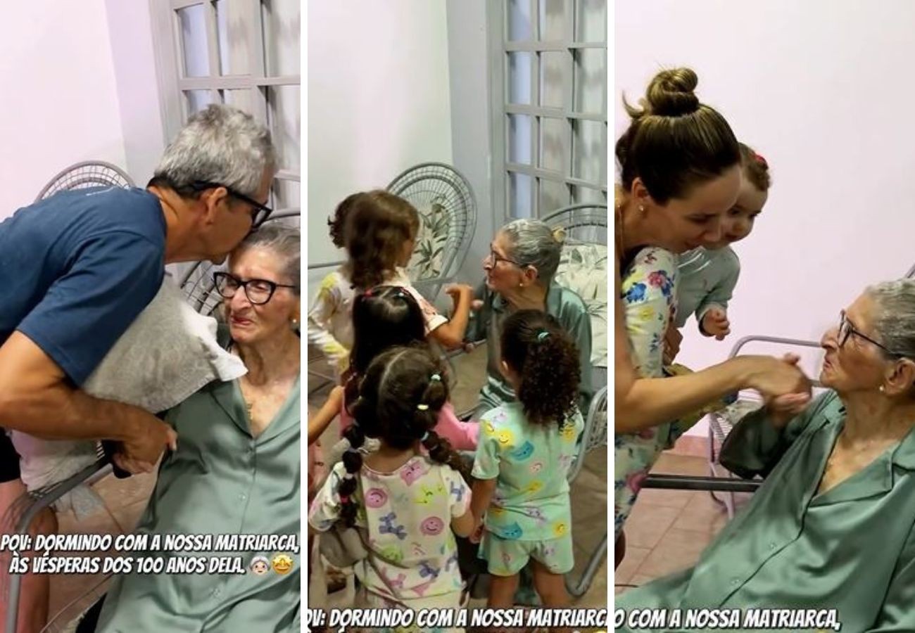 familia-reune-geracoes-para-dormir-com-matriarca-na-vespera-do-aniversario-de-100-anos,-no-to familia-reune-geracoes-para-dormir-com-matriarca-na-vespera-do-aniversario-de-100-anos,-no-to