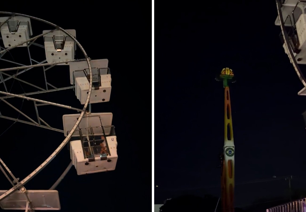 Visitantes ficam parados em roda-gigante de parque de diversões durante falta de energia; VÍDEO visitantes-ficam-parados-em-roda-gigante-de-parque-de-diversoes-durante-falta-de-energia;-video