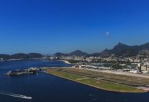Avião derrapa no Santos Dumont e voos são cancelados aviao-derrapa-no-santos-dumont-e-voos-sao-cancelados
