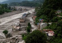 Nepal monitora dois lagos; risco de enchentes persiste nepal-monitora-dois-lagos;-risco-de-enchentes-persiste