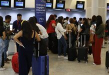 Santos Dumont opera normalmente, após 13 voos cancelados nesta sexta santos-dumont-opera-normalmente,-apos-13-voos-cancelados-nesta-sexta