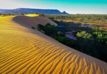 Parque estadual no Tocantins tem cachoeiras, dunas e fervedouros onde é impossível afundar parque-estadual-no-tocantins-tem-cachoeiras,-dunas-e-fervedouros-onde-e-impossivel-afundar