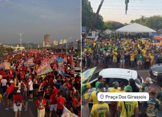 Palmas tem atos de apoio a Lula e Flávio Bolsonaro na véspera do 2º turno das Eleições 2026 palmas-tem-atos-de-apoio-a-lula-e-flavio-bolsonaro-na-vespera-do-2o-turno-das-eleicoes-2026